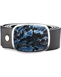 David Yurman Exotic Stone Belt Buckle With Pietersite - Lyst