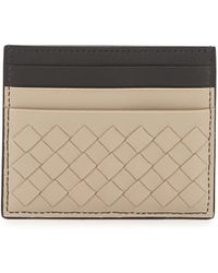 Bottega Veneta Intrecciato Leather Card Case - Lyst