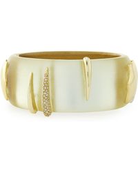 Alexis Bittar Vert Deau Tiger Hinge Bracelet - Lyst