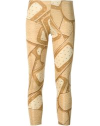 Jeremy Scott Band-Aid Printed Leggings - Lyst