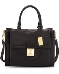 Badgley Mischka Finnie Small Leather Tote Bag - Lyst