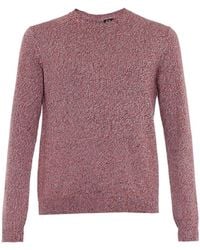 McQ by Alexander McQueen Bi-Colour Melange Sweater - Lyst