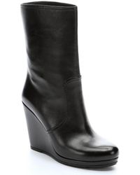 prada sport wedge boots