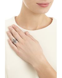Pamela Love Amethyst And Sterling Silver Path Ring - Lyst