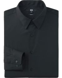 black long sleeve shirt uniqlo