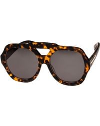 Karen Walker Utopia Sunglasses With Pouch - Lyst