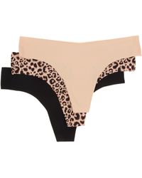 Betsey Johnson 3-Pack Forever Perfect Invisible Thong J2933P3 - Lyst