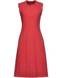 Alaïa Knee-Length Dress - Lyst