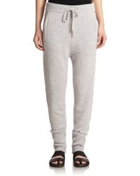 theory cashmere sweatpants