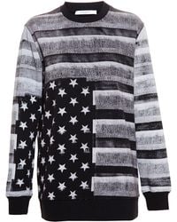 Givenchy American Flag Sweatshirt - Lyst