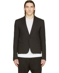 Rick Owens Black Short Soft Blazer - Lyst