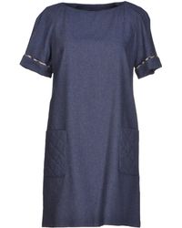 Aquascutum Short Dress - Lyst