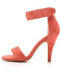 Jeffrey Campbell Hough Sandals - Coral - Lyst