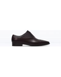 Zara Fashion Brogue - Lyst