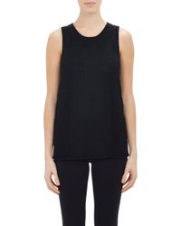Derek Lam Checkerboard-Stitch Sleeveless Sweater - Lyst