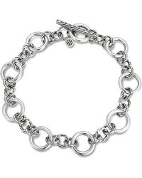 John Hardy Link Station Bracelet - Lyst