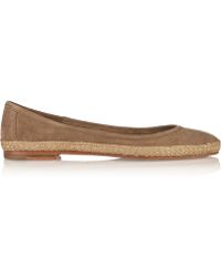 NDC Adra Ante Suede Ballet Flats - Lyst