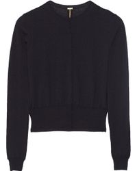 Adam Lippes Chain-Embellished Cashmere Cardigan - Lyst