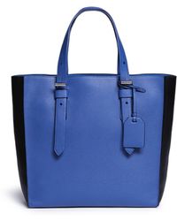 Reed Krakoff 'Krush' Colourblock Leather Tote - Lyst