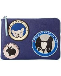 Marc By Marc Jacobs Patched Up Pets Tech Olive And Friends - Lyst