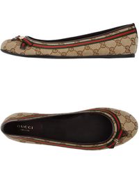 Gucci Ballet Flats - Lyst