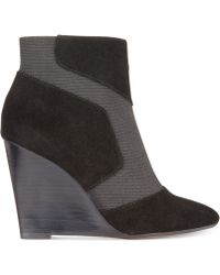 Report Signature Iliana Wedge Booties - Lyst