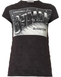 Stella McCartney Greetings From Stella T-Shirt - Lyst