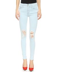 James Jeans Twiggy Legging Jeans - Sorbet - Lyst