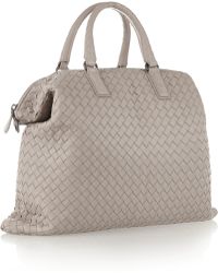 Bottega Veneta Convertible Small Intrecciato Leather Tote - Lyst