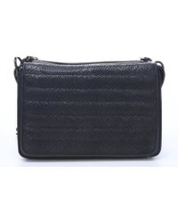 L.a.m.b. Midnight Snakeskin Embossed Leather 'Esta' Crossbody - Lyst