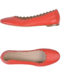 Chloé Ballet Flats - Lyst