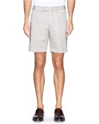 linen chino shorts