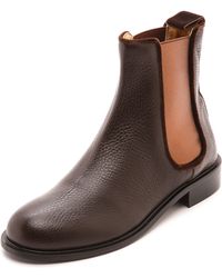 Avec Moderation Pimlico Chelsea Boots - Chocolate - Lyst