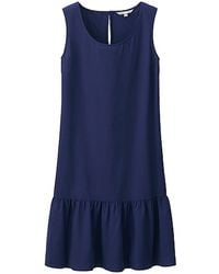 uniqlo blue dress