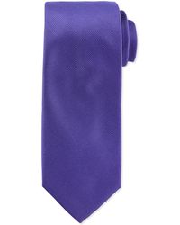 Hugo Boss Diagonal Texture Silk Tie - Lyst