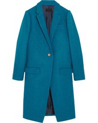 J.Crew Collection Harris Tweed Wool Coat - Lyst