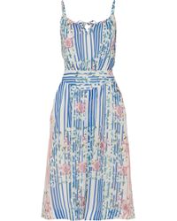Paul & Joe Courtois Printed Silk And Cotton-Blend Dress - Lyst