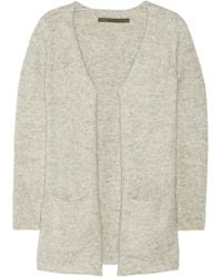 Enza Costa Knitted Cardigan - Lyst