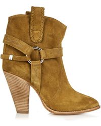 Isabel Marant Étoile Rawson Suede Ankle Boots - Lyst