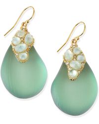 Alexis Bittar Vert Deau Lucite Drop Earrings - Lyst