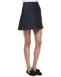 Theory Lonati D Miniskirt - Lyst