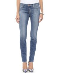 J Brand 811 Mid Rise Skinny Jeans - Imagine - Lyst