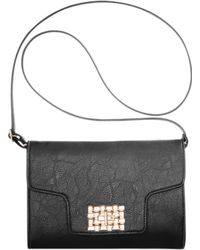 Rampage Clasp Crossbody - Lyst