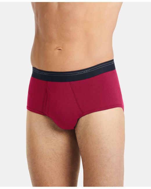 Lyst Jockey 4 Pk Classic Breathe Mesh Full Rise Briefs For Men