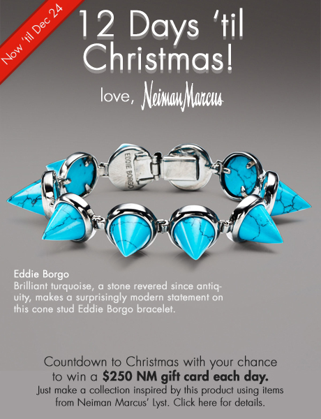 12 Days 'til Christmas - Win $250 everyday from Neiman Marcus. Day 2
