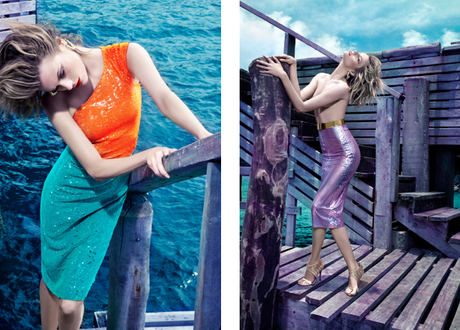 Martha Streck by Manuel Nogueira for Elle Brazil January 2012