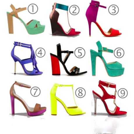 summer sandals – brights