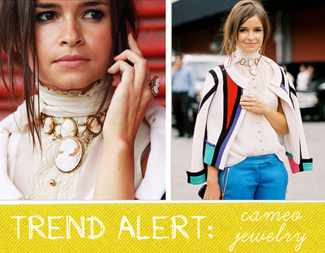Trend Alert: Cameo Jewelry
