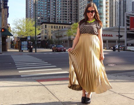 Easy Elegance: Fancy Metallic Pleats