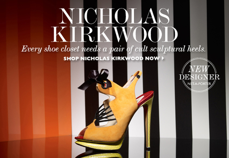 Nicholas Kirkwood Arrives at Net-a-Porter